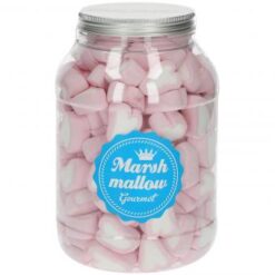 Snoeppot gevuld met spekhartjes