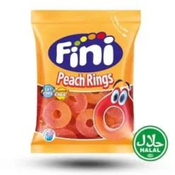 Fini perzikringen Halal 90 gram