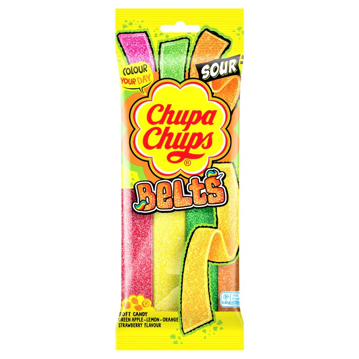 Chupa Chups Sour Mixed Belts