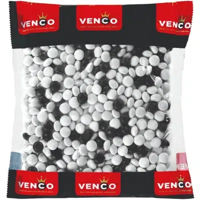 Venco Zwart Witjes 1kg