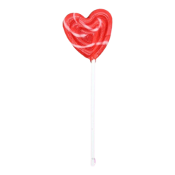 Mini hart lolly