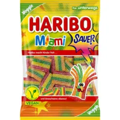 Haribo Miami zuur veggie 85 gram