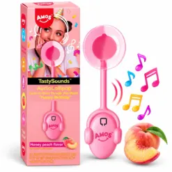 TastySounds Audio Lollipop Honey Peach Happy Birthday 12 gram