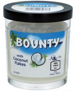 Bounty creme met kokosvlokken pasta