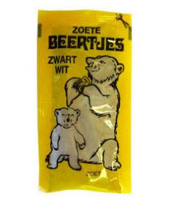 Candyman Zwart Wit Beertjes