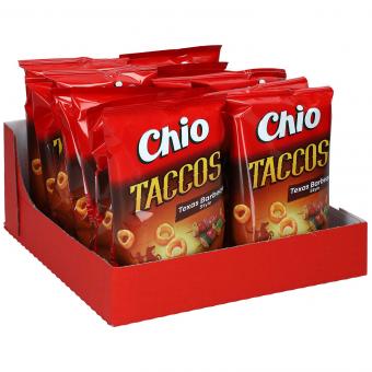 Chio Taccos Texas Barbecue 14 zakjes Chips