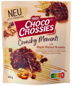 Choco Crossies Crunchy Walnut Brownie