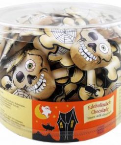 Chocolade doodshoofd halloween 45 st