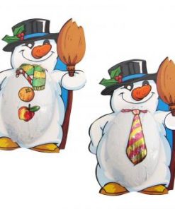 Chocolade sneeuwmannen