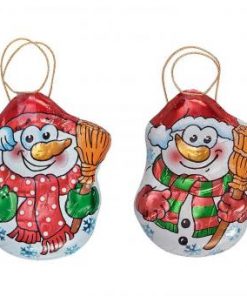 Chocolade sneeuwmannetjes 40 stuks