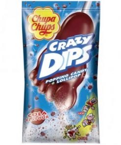 Chupa Chups Crazy dip cola snoep