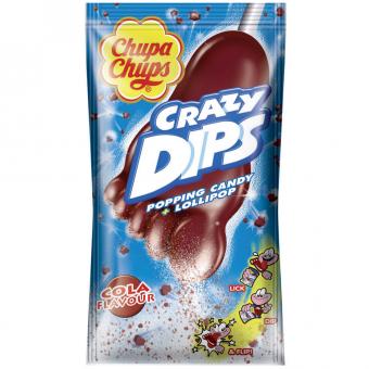 Chupa Chups Crazy dip cola snoep