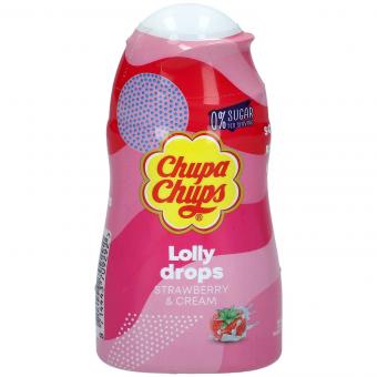 Chupa Chups Lolly Drops Aardbei & Room