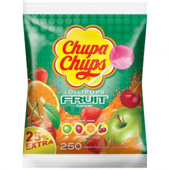 Chupa Chups fruit lolly's 250 stuks