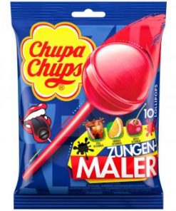 Chupa Chups tongpainters lolly's zakje