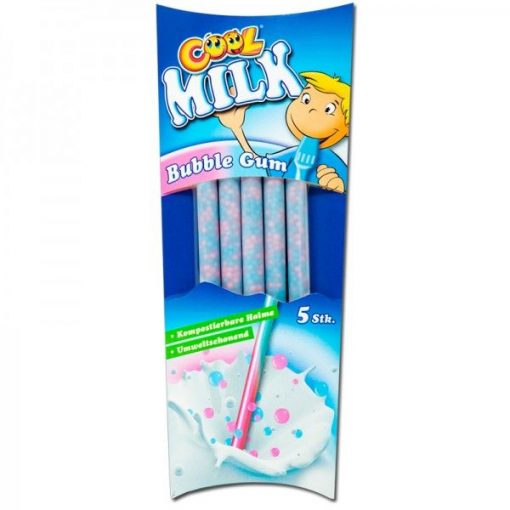 Cool Melk drinkrietjes Bubble gum