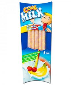 Cool Melk drinkrietjes kers banaan