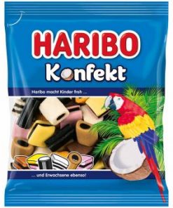 Haribo Konfekt Engels drop 100 gram