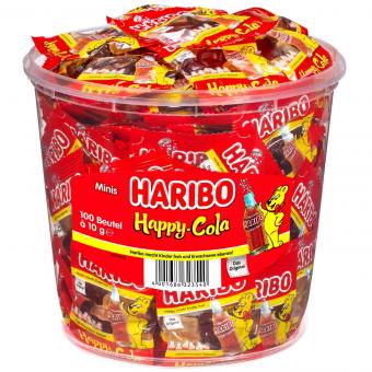 Haribo Happy cola mini snoep uitdeelzakjes