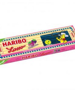 Haribo Lasso Framboos Veggie 50 x 70 gram