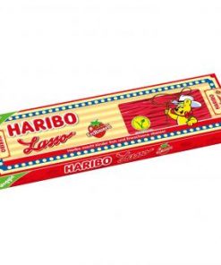 Haribo Lasso aardbei Veggie 50 x 70 gram
