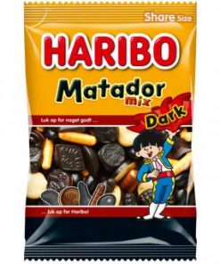 Haribo Matador Mix Dark 350 gram