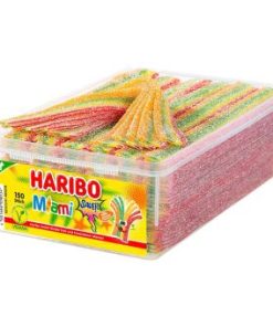 Haribo Miami sour veggie 150 stuks