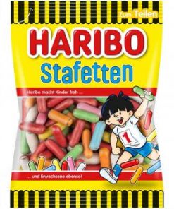 Haribo Stafetten drop 175 gram