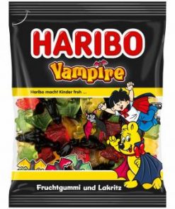 Haribo Vampier drop 175 gram