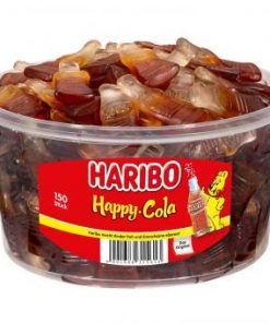 Haribo colaflesjes snoep 150 stuks