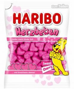 Haribo kersenhartjes roze 160 gram