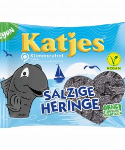 Katjes zoute haringen drop Veggie