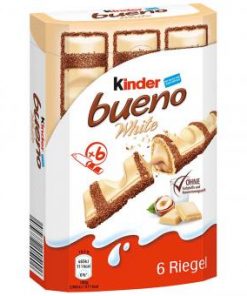 Kinder Bueno Wit chocolade 6 stuks