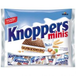 Knoppers mini chocolade koekjes