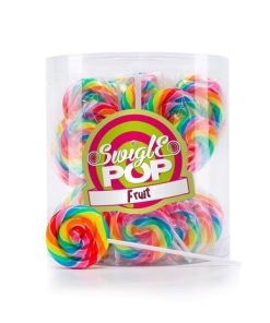 Mini Spiraal lolly regenboog 12 gr