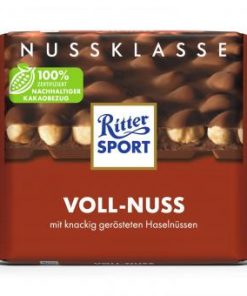 Ritter Sport chocolade Vol Noten Melk 100 gram
