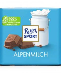 Ritter Sport chocolade alpenmelk 100 gram