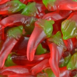 Rode pepertjes fruitgum 1kg