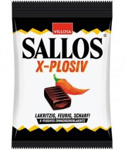 Sallos X-Plosiv dropjes 150 gram