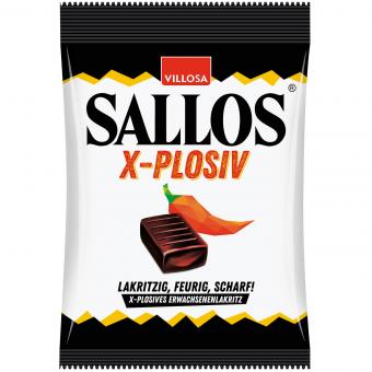 Sallos X-Plosiv dropjes 150 gram