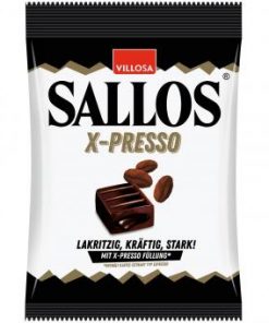 Sallos X-Presso drop met vulling 150 gram