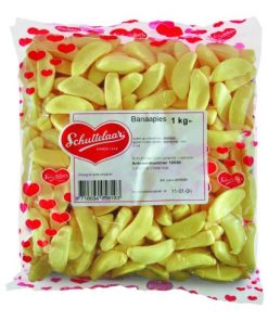Schuttelaar Bananen schuimpjes 1kg