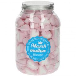 Snoeppot gevuld met spekhartjes