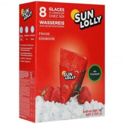 Sunlolly waterijs aardbei 8 stuks