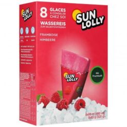 Sunlolly waterijs framboos 8 stuks