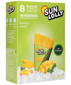 Sunlolly waterijs mango 8 stuks