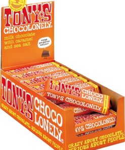 Tony's Chocolonely melk, karamel en zeezout 35 stuks
