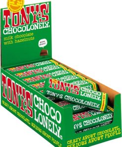 Tony's Chocolonely melk met hazelnoot 35 stuks