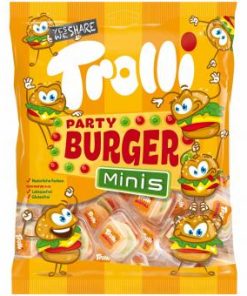 Trolli mini snoep hamburger