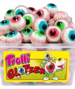 Trolli oogballen halloween 60 stuks